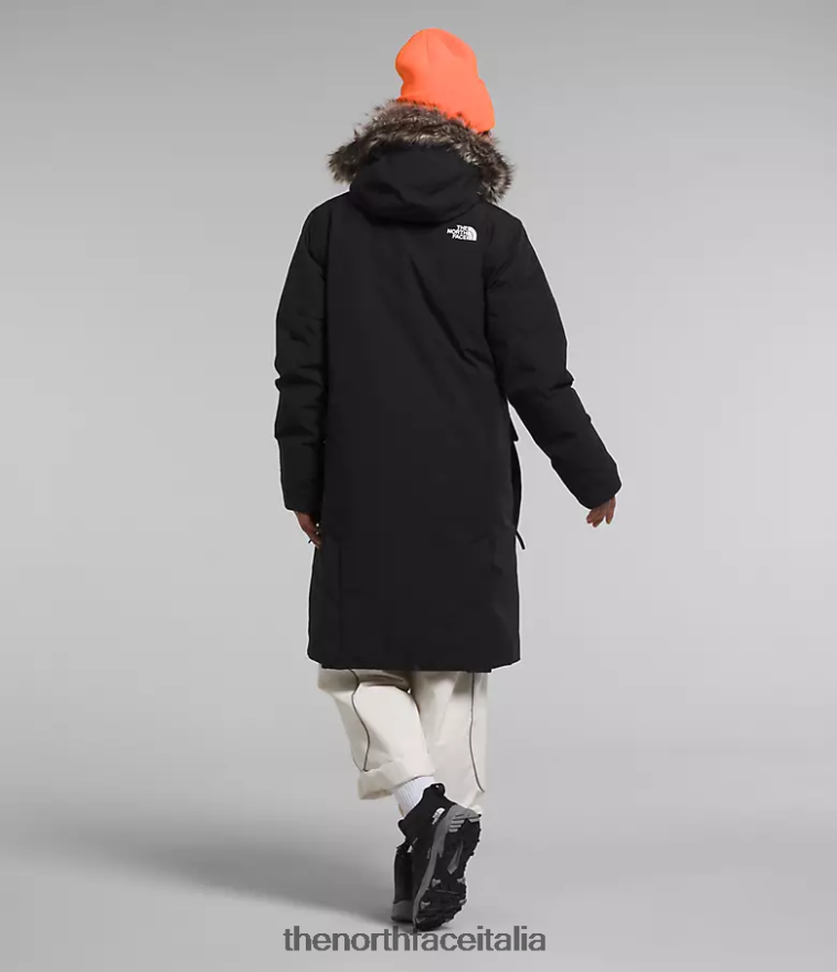 The North Face vestiario 460N8D1315 grazie nero donne parka artico premium