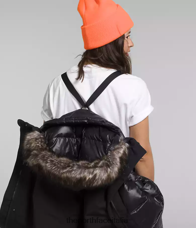 The North Face vestiario 460N8D1315 grazie nero donne parka artico premium