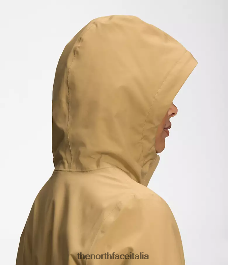 The North Face vestiario 460N8D154 abbronzatura antilope donne Parka antipioggia City Breeze ii