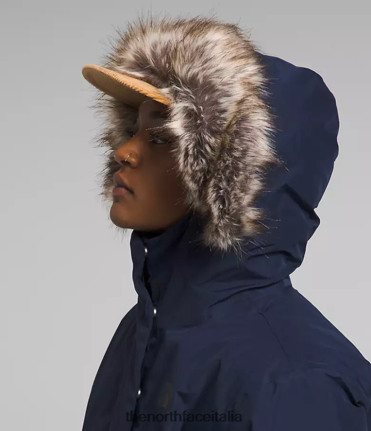 The North Face vestiario 460N8D235 marina del vertice donne parka artico gtx