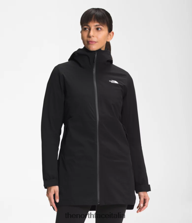 The North Face vestiario 460N8D373 grazie nero donne Parka triclimatico ecologico Thermoball