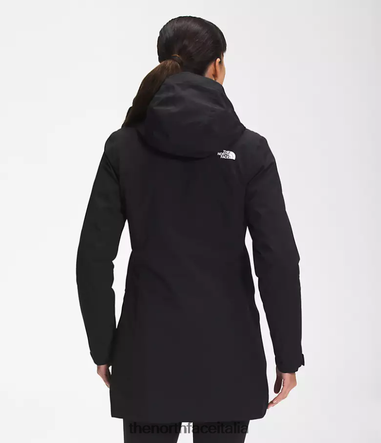 The North Face vestiario 460N8D373 grazie nero donne Parka triclimatico ecologico Thermoball