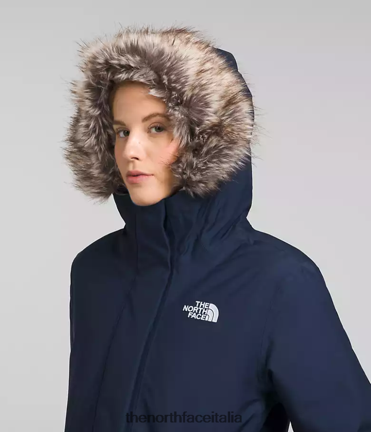 The North Face vestiario 460N8D508 marina del vertice donne parka artico