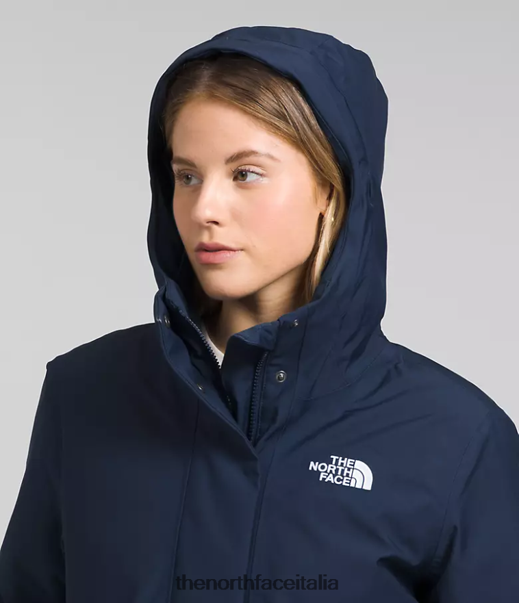 The North Face vestiario 460N8D508 marina del vertice donne parka artico