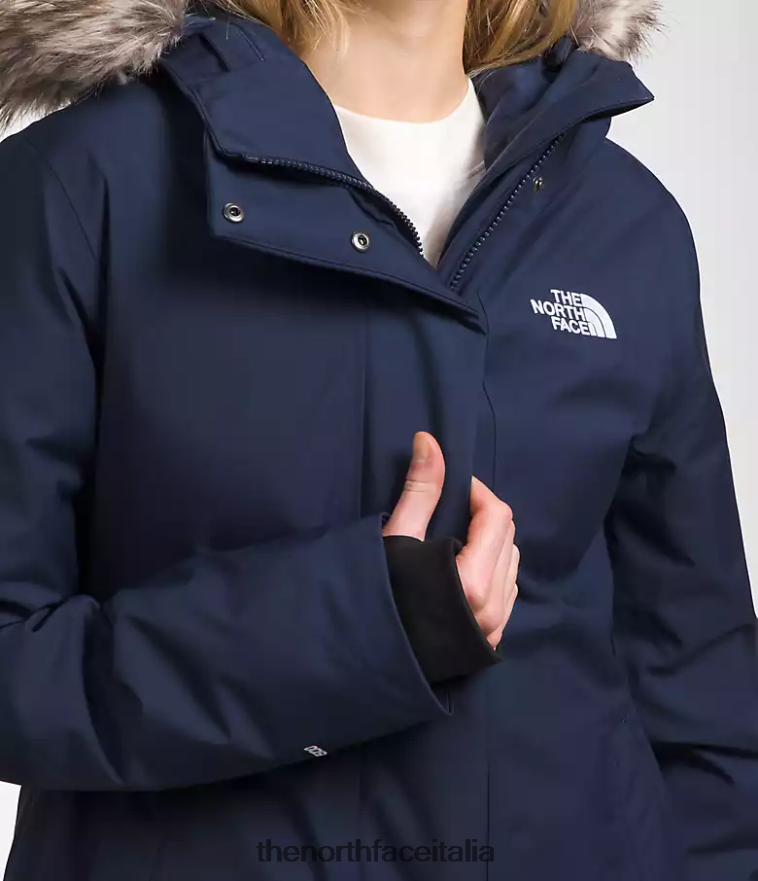 The North Face vestiario 460N8D508 marina del vertice donne parka artico