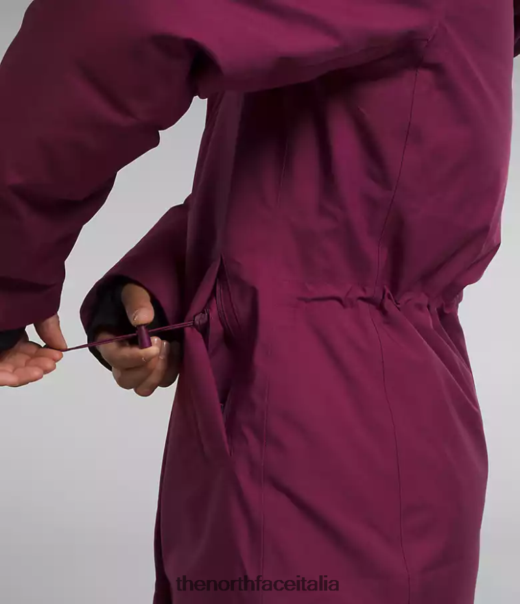 The North Face vestiario 460N8D509 boysenberry donne parka artico
