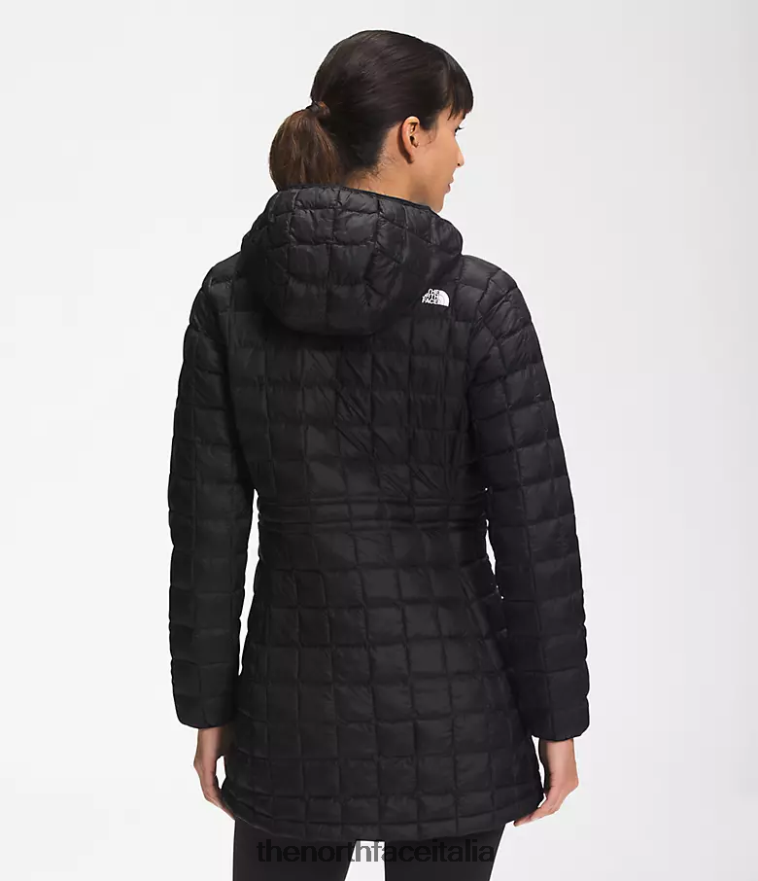 The North Face vestiario 460N8D842 grazie nero donne parka ecologico termoball