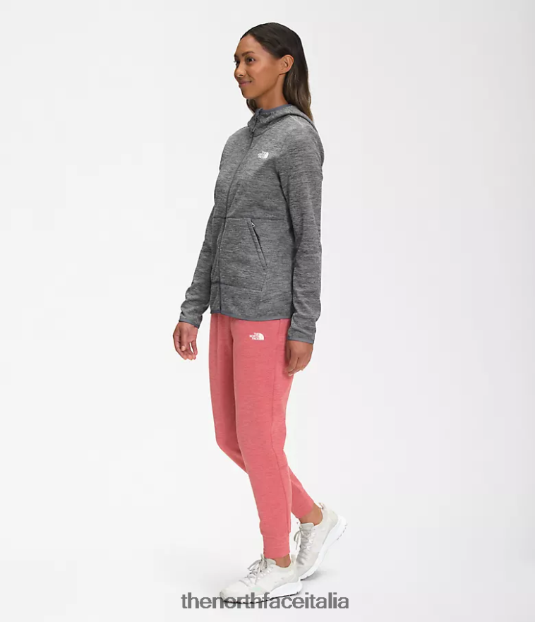 The North Face vestiario 460N8D742 tnf grigio erica medio donne Felpa con cappuccio Canyonlands