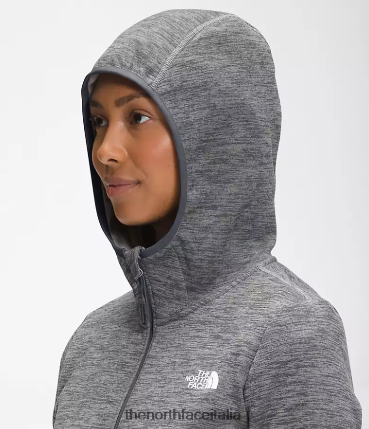 The North Face vestiario 460N8D742 tnf grigio erica medio donne Felpa con cappuccio Canyonlands