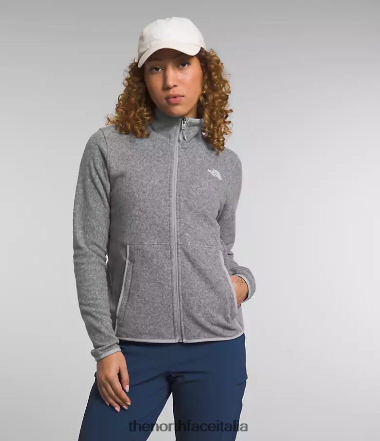 The North Face vestiario 460N8D1014 tnf grigio erica medio donne giacca alpina polartec 100