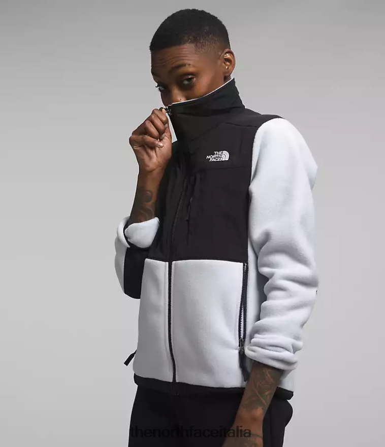 The North Face vestiario 460N8D147 pervinca polveroso/nero tnf donne giacca denali