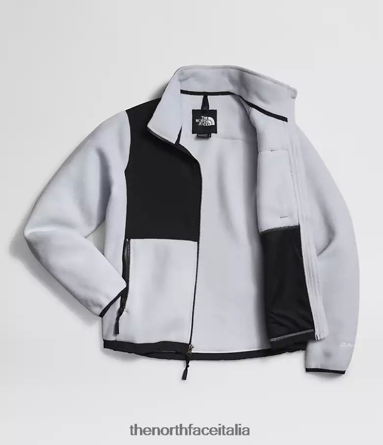 The North Face vestiario 460N8D147 pervinca polveroso/nero tnf donne giacca denali