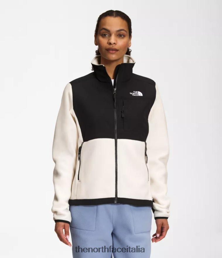 The North Face vestiario 460N8D148 gardenia bianca donne giacca denali