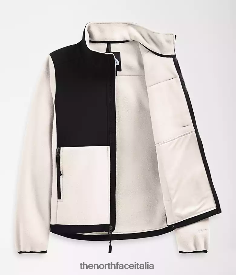 The North Face vestiario 460N8D148 gardenia bianca donne giacca denali