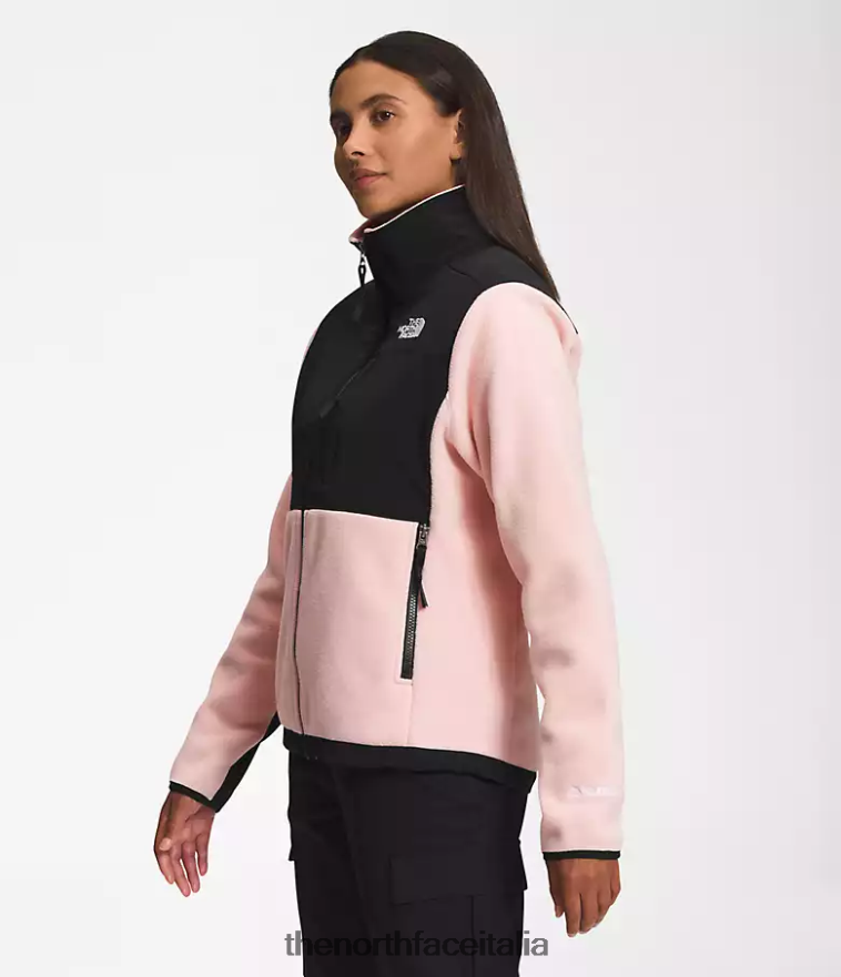 The North Face vestiario 460N8D150 muschio rosa donne giacca denali