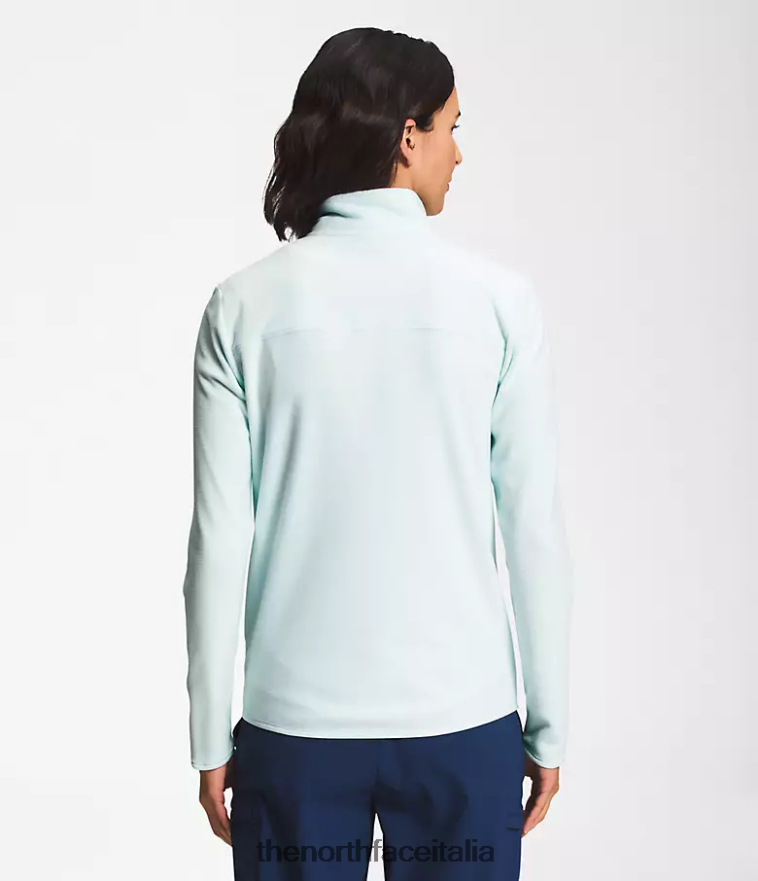 The North Face vestiario 460N8D619 lucernario blu donne Giacca TKA Glacier con cerniera intera