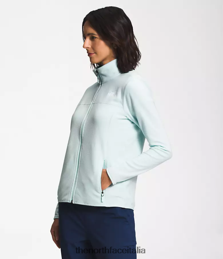 The North Face vestiario 460N8D619 lucernario blu donne Giacca TKA Glacier con cerniera intera