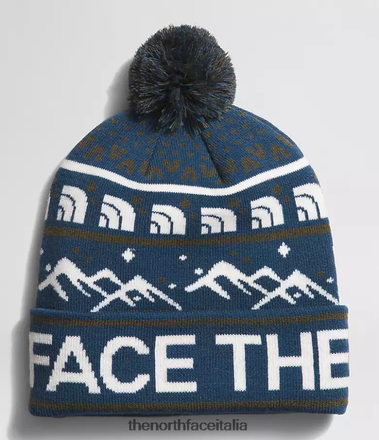 The North Face accessorio 460N8D1048 blu ombreggiato/nuovo verde tortora unisex tuke da sci