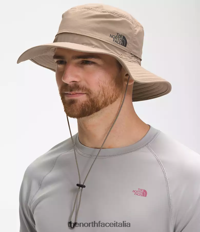 The North Face accessorio 460N8D227 beige delle dune unisex cappello a tesa della brezza dell'orizzonte