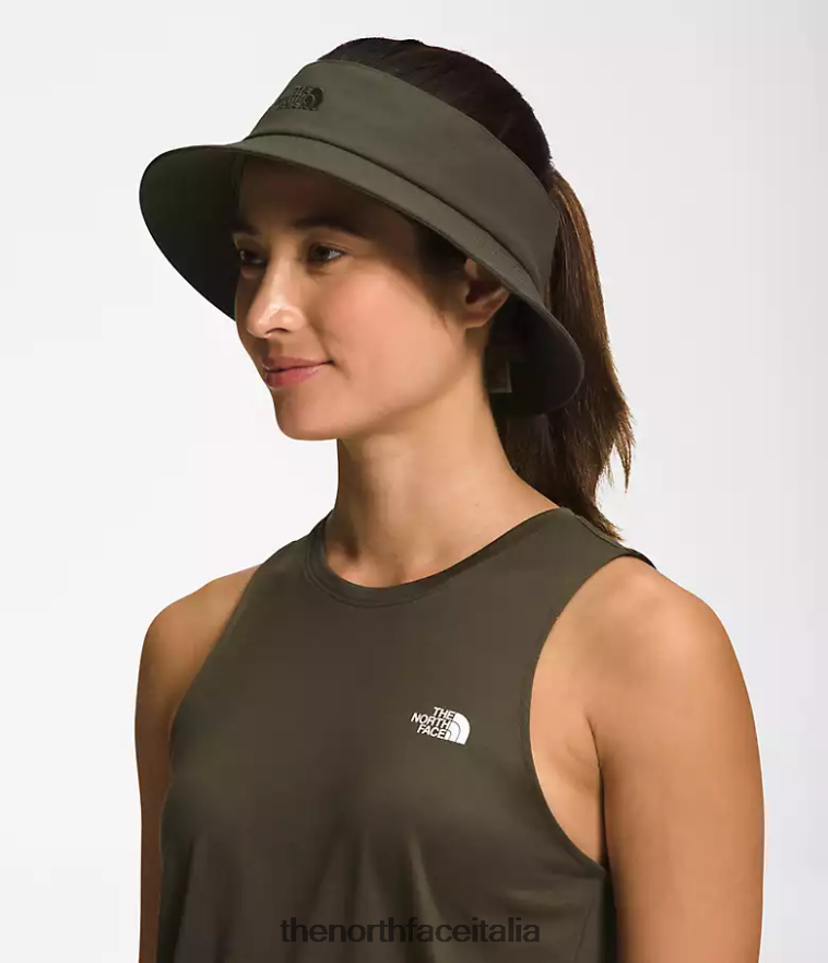 The North Face accessorio 460N8D339 nuovo verde tortora unisex benna con nodo superiore di classe V