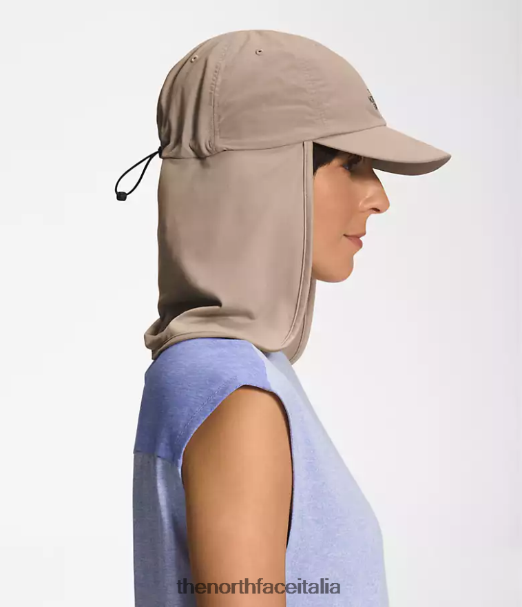 The North Face accessorio 460N8D366 beige delle dune unisex cappello parasole orizzonte