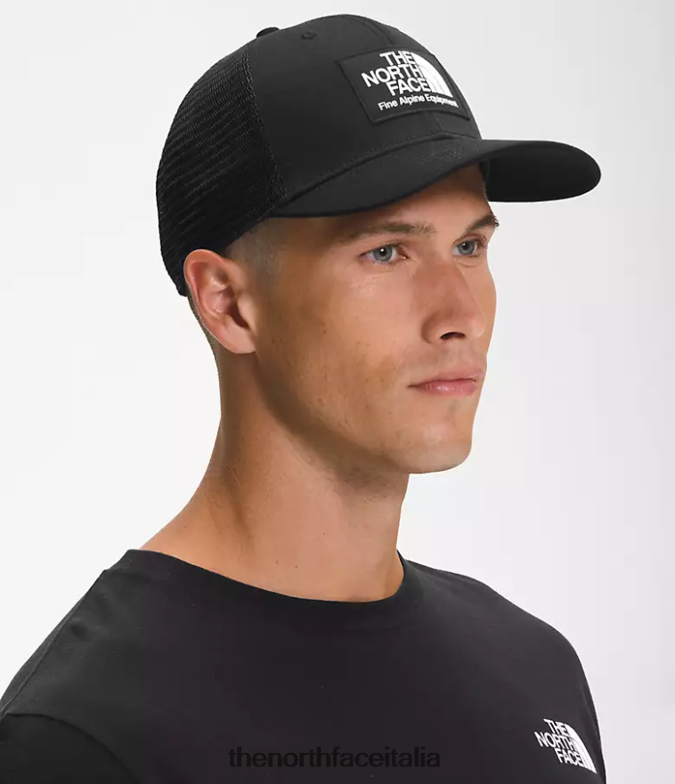 The North Face accessorio 460N8D721 grazie nero unisex Cappellino da camionista Mudder dalla vestibilità profonda