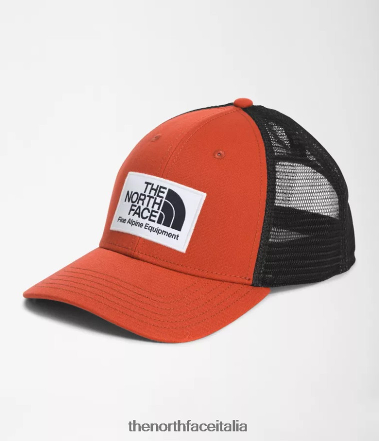 The North Face accessorio 460N8D722 bronzo arrugginito unisex Cappellino da camionista Mudder dalla vestibilità profonda