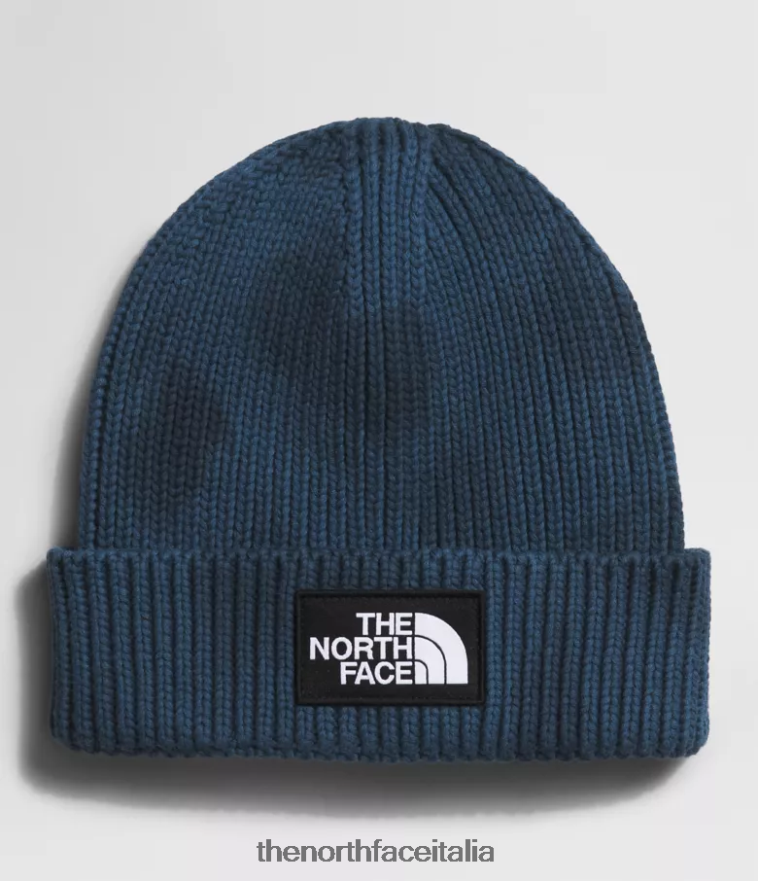 The North Face accessorio 460N8D793 blu ombroso unisex Berretto con logo tie-dye - Clicca l'immagine per chiudere