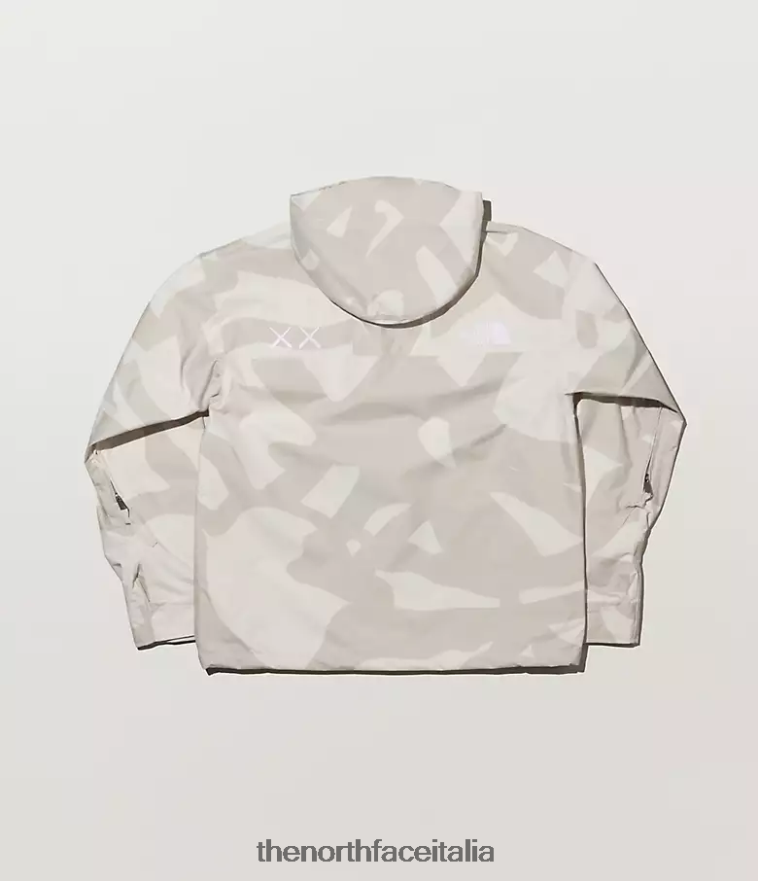 The North Face vestiario 460N8D52 kw moonlight avorio 86 mtn stampa unisex Giacca da montagna tnf x kaws retrò del 1986