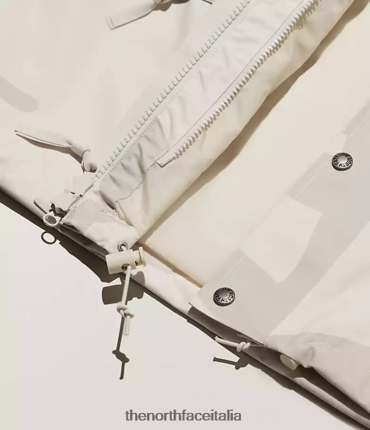 The North Face vestiario 460N8D52 kw moonlight avorio 86 mtn stampa unisex Giacca da montagna tnf x kaws retrò del 1986