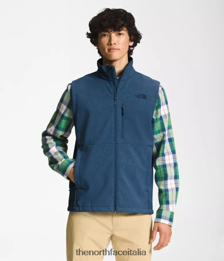 The North Face vestiario 460N8D200 erica blu ombrosa uomini giubbotto bionico apex