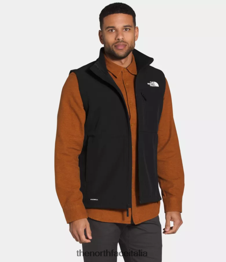 The North Face vestiario 460N8D203 grazie nero uomini giubbotto bionico apex