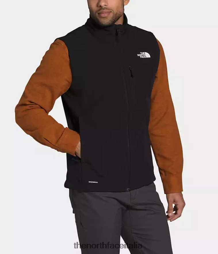 The North Face vestiario 460N8D203 grazie nero uomini giubbotto bionico apex