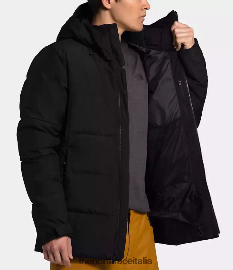 The North Face vestiario 460N8D1036 grazie nero uomini piumino corefire
