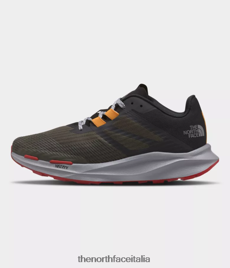 The North Face calzature 460N8D1168 nuovo verde tortora/tnf nero uomini scarpe vectiv eminus