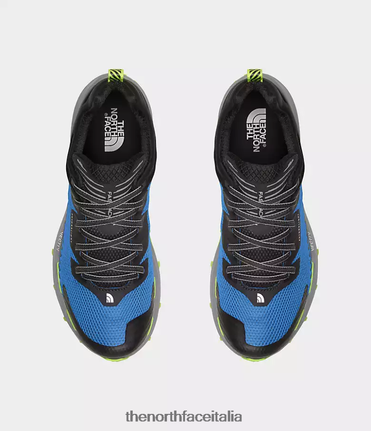 The North Face calzature 460N8D223 blu super sonico/tnf nero uomini scarpe vectiv fastpack futurelight