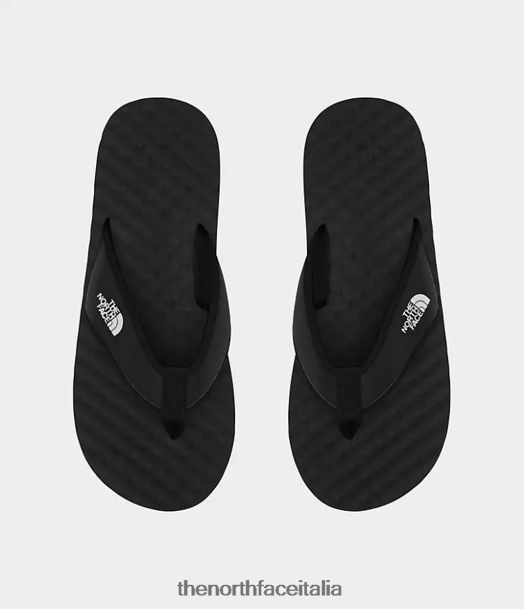 The North Face calzature 460N8D494 tnf nero/tnf bianco uomini infradito da campo base ii