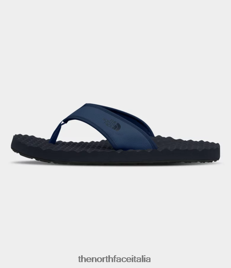 The North Face calzature 460N8D495 blu ombreggiato/blu navy urbano uomini infradito da campo base ii