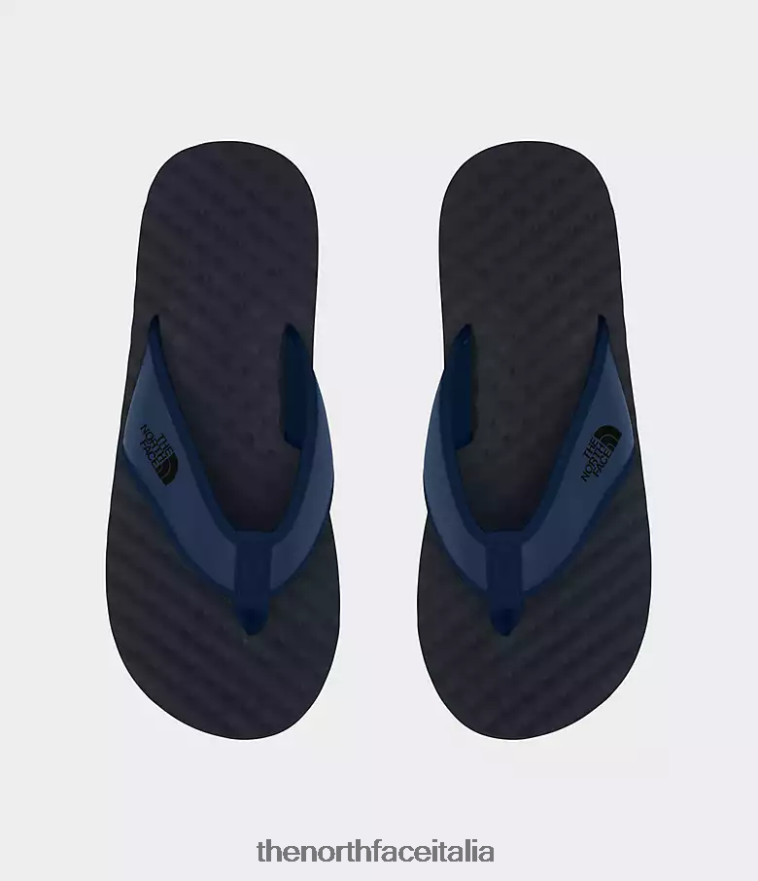 The North Face calzature 460N8D495 blu ombreggiato/blu navy urbano uomini infradito da campo base ii