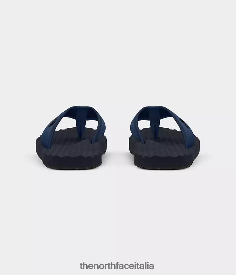 The North Face calzature 460N8D495 blu ombreggiato/blu navy urbano uomini infradito da campo base ii
