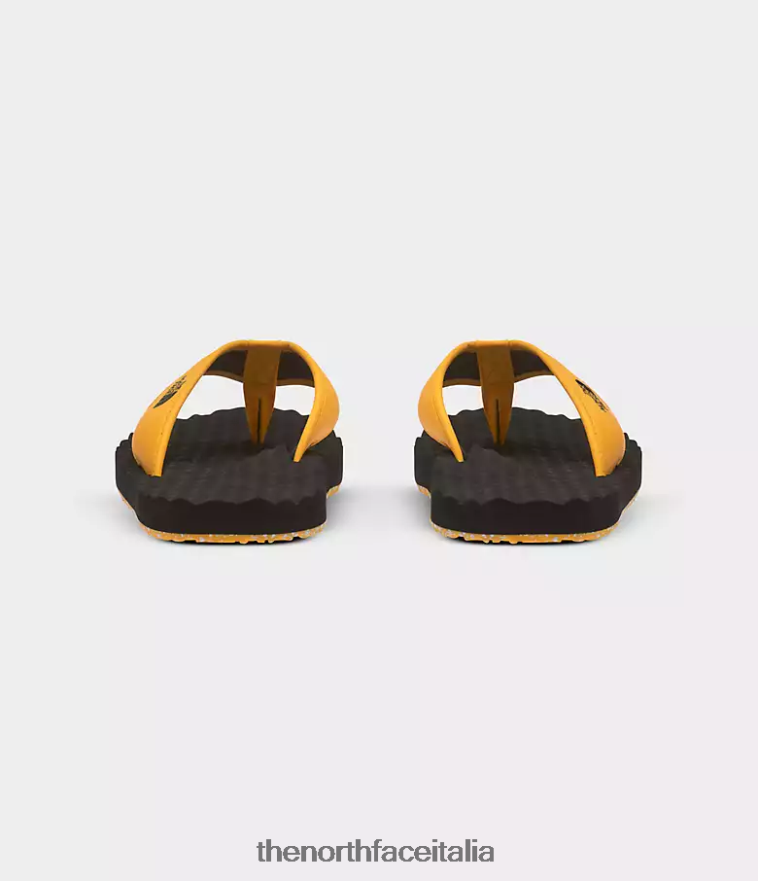 The North Face calzature 460N8D496 vertice oro/tnf nero uomini infradito da campo base ii