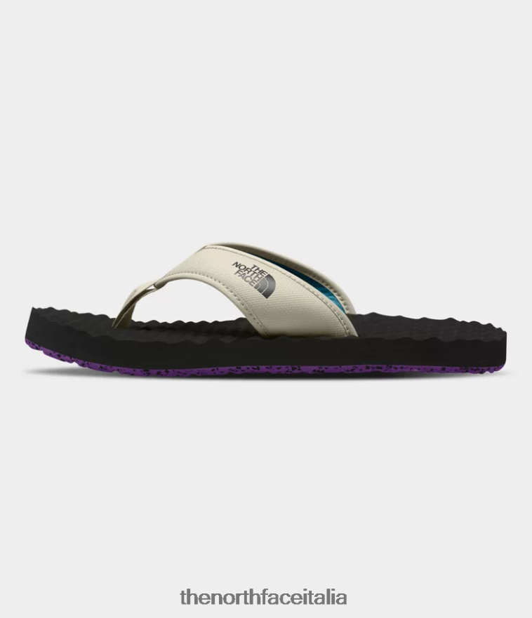 The North Face calzature 460N8D499 arenaria/tnf nera uomini infradito da campo base ii