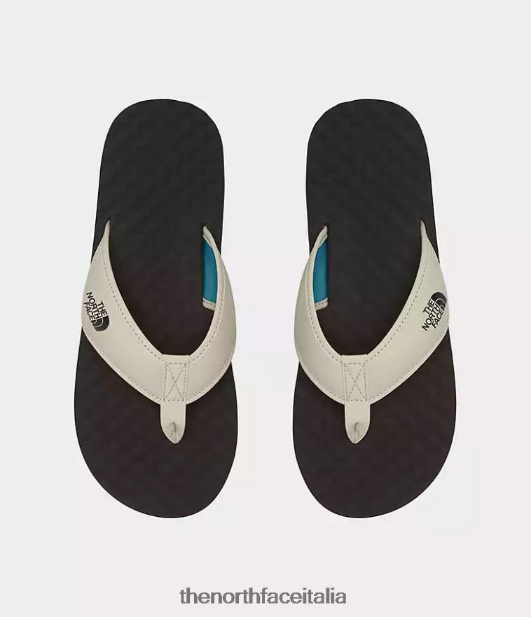 The North Face calzature 460N8D499 arenaria/tnf nera uomini infradito da campo base ii