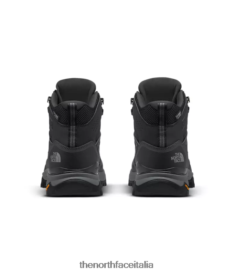 The North Face calzature 460N8D1219 tnf nero/darkshadowgrey uomini stivali hedgehog fastpack ii mid wp