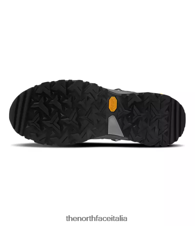 The North Face calzature 460N8D1219 tnf nero/darkshadowgrey uomini stivali hedgehog fastpack ii mid wp