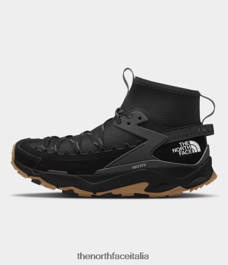 The North Face calzature 460N8D225 tnf nero/grigio asfalto uomini scarpe vectiv taraval con visiera