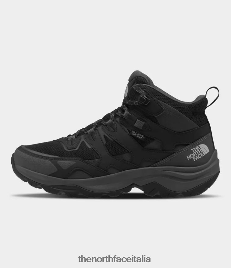 The North Face calzature 460N8D835 tnf nero/grigio asfalto uomini stivali impermeabili hedgehog 3 medi