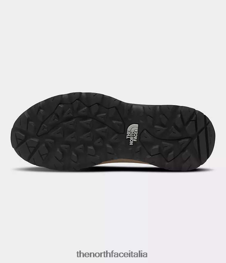 The North Face calzature 460N8D836 marrone utilitario/tnf nero uomini stivali impermeabili hedgehog 3 medi