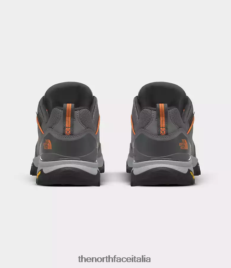 The North Face calzature 460N8D887 grigio zinco/tnf nero uomini scarpe hedgehog futurelight (eu)