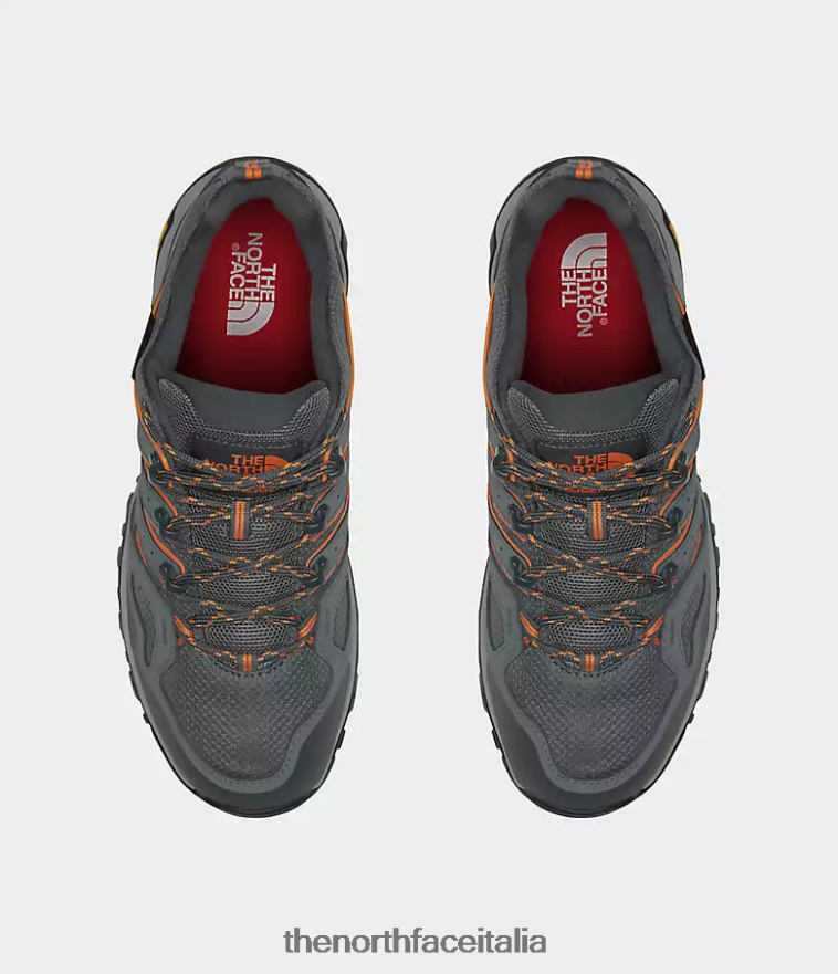 The North Face calzature 460N8D887 grigio zinco/tnf nero uomini scarpe hedgehog futurelight (eu)